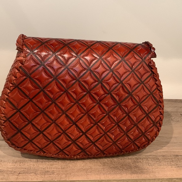 Authentic handmade leather purse tobacco color - Picture 5 of 5